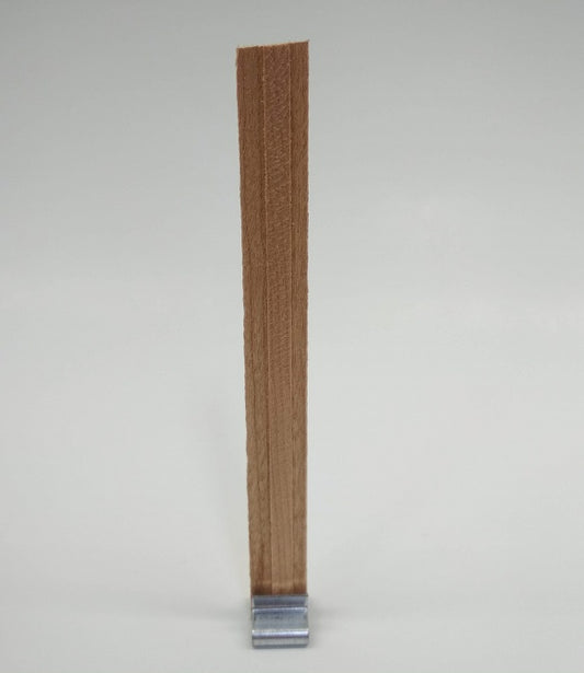 Crackling Booster Wooden Wick 0.5" x 5" tall (Medium)