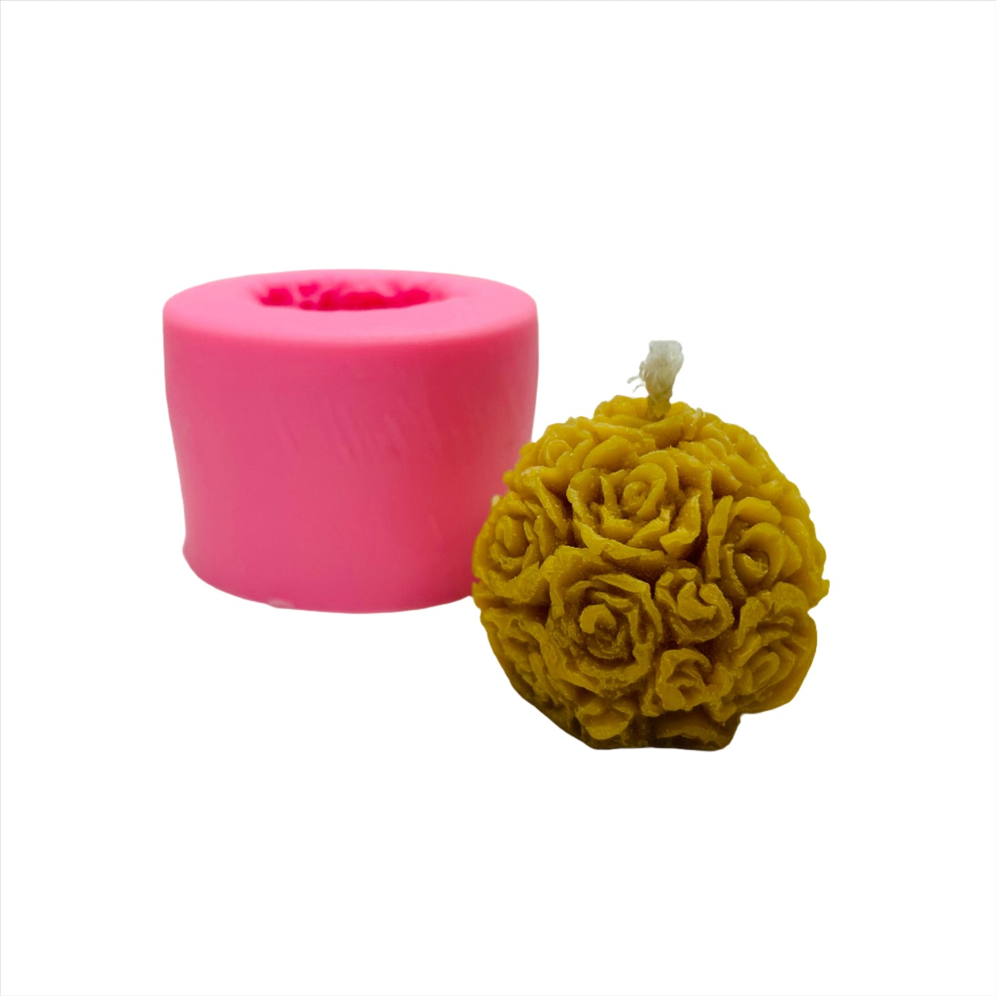 rose ball silicone mold
