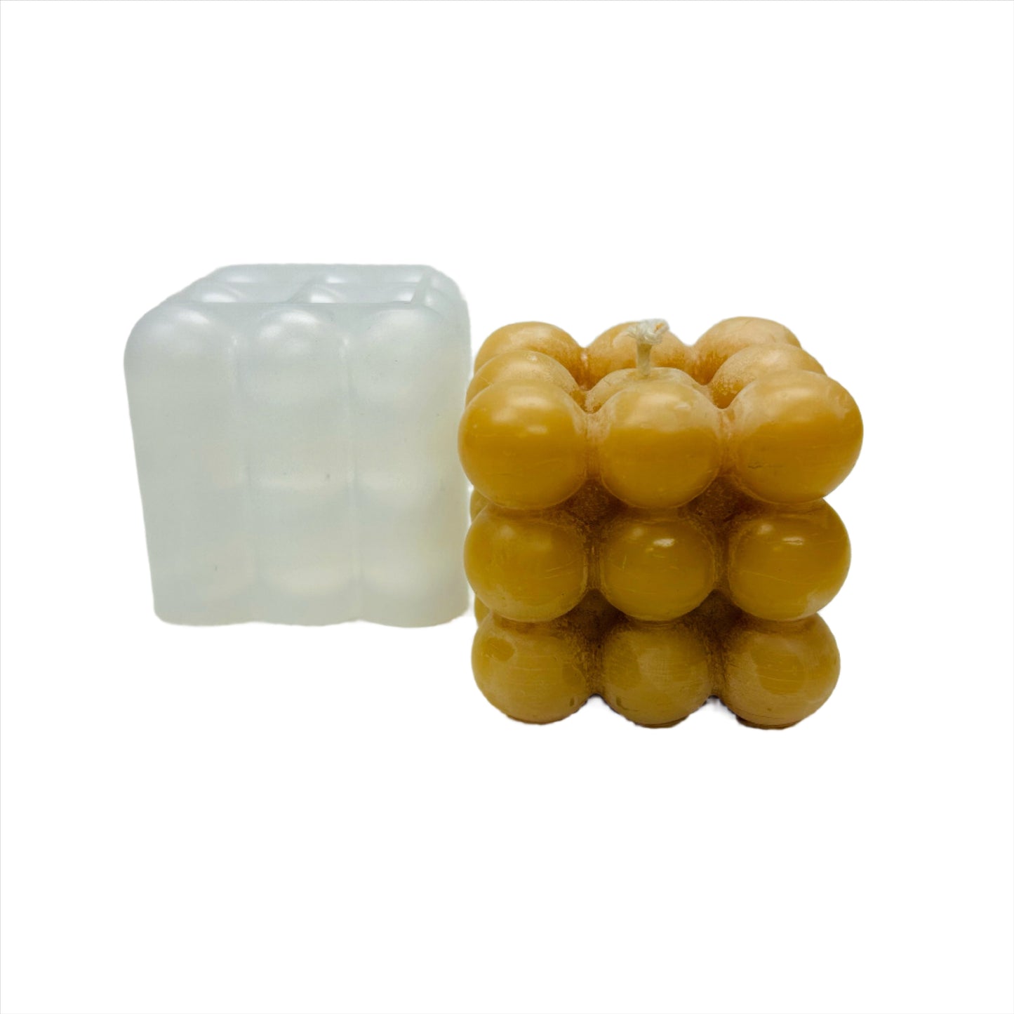 bubble cube silicone mold