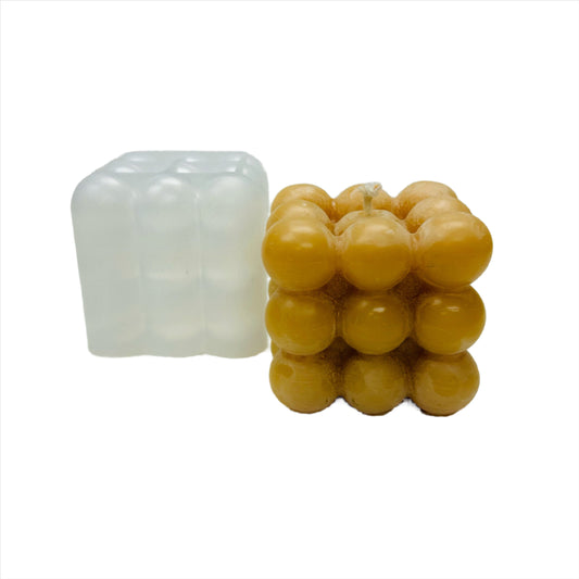 bubble cube silicone mold