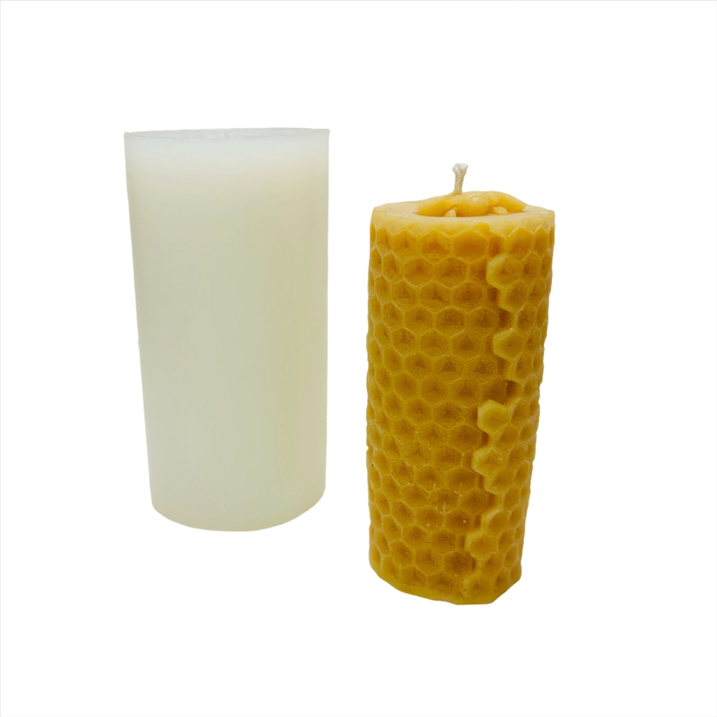 honeycomb pillar silicone mold