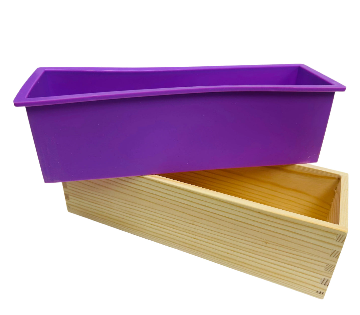 loaf mold with wooden box