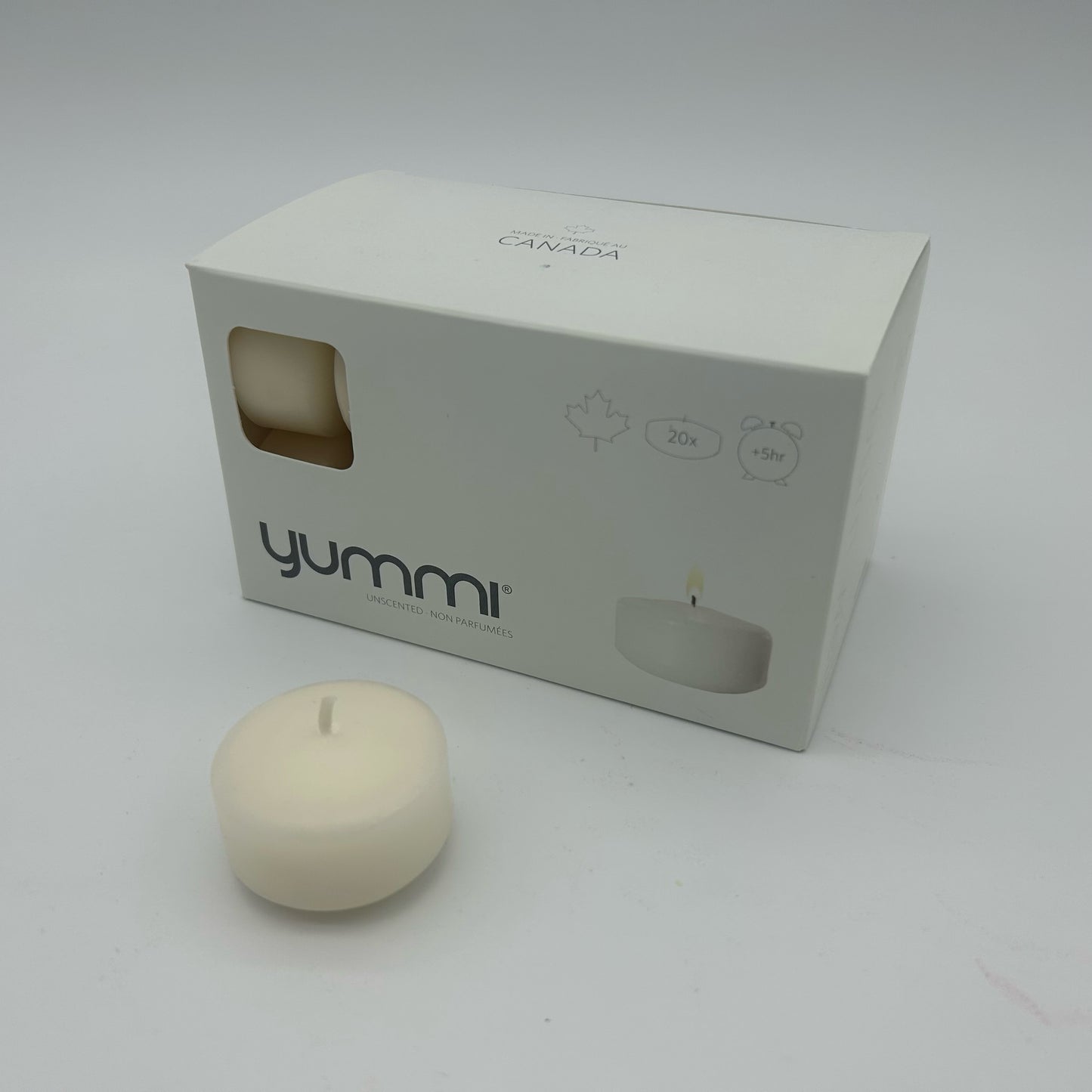 Floating Candle 1.75" Ivory