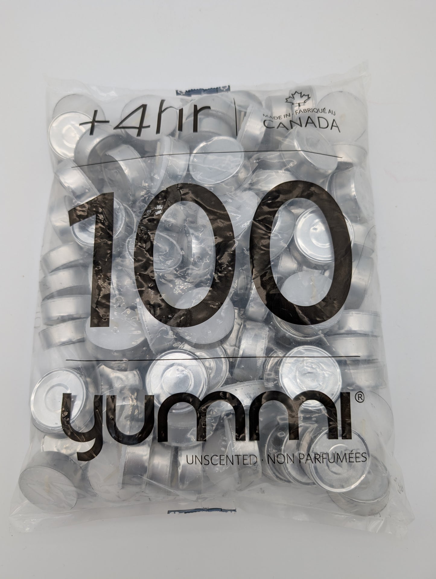 Tealights - Paraffin - Canadian Made - 100pcs