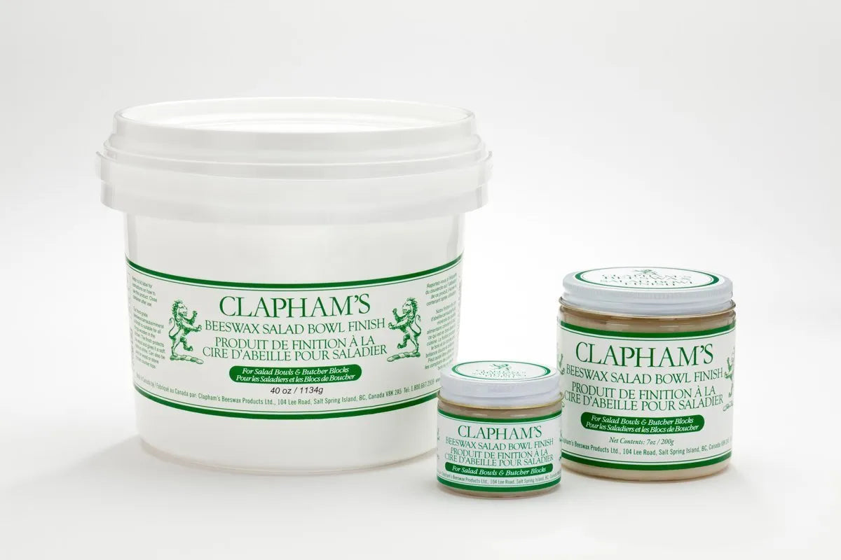 Beeswax Salad Bowl Finish - Clapham's Beeswax
