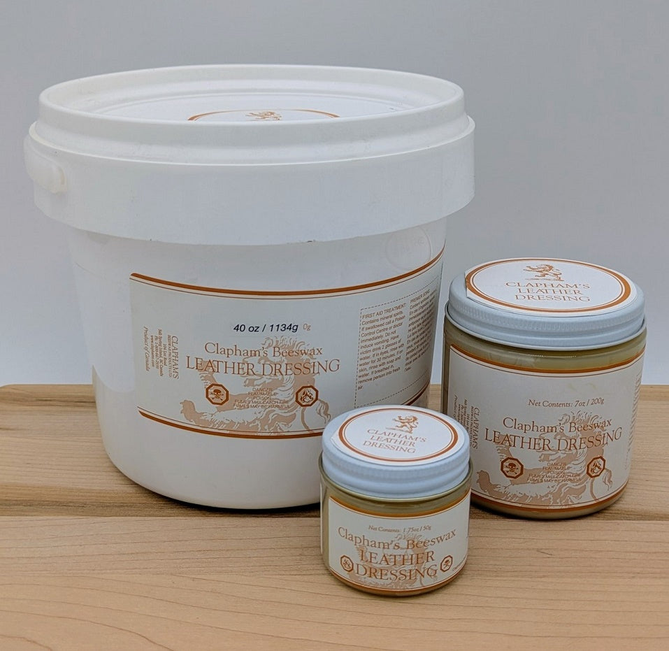 Leather Dressing - Clapham's Beeswax