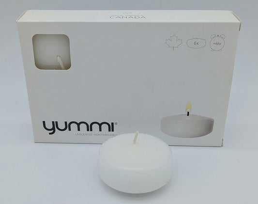 Floating Candle 2.25" White