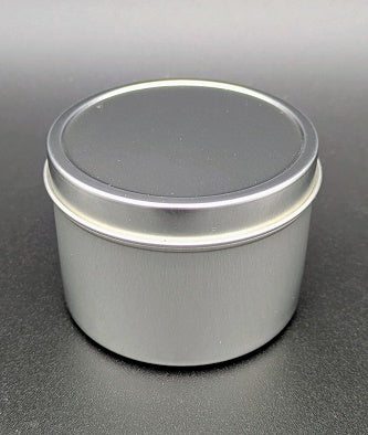 6oz Round Deep Tin with Slip Lid