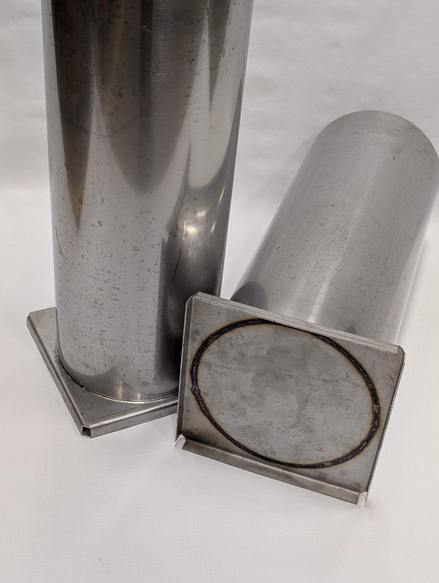 Dipping Tank H 18" x Diam 7" Stainless Steel
