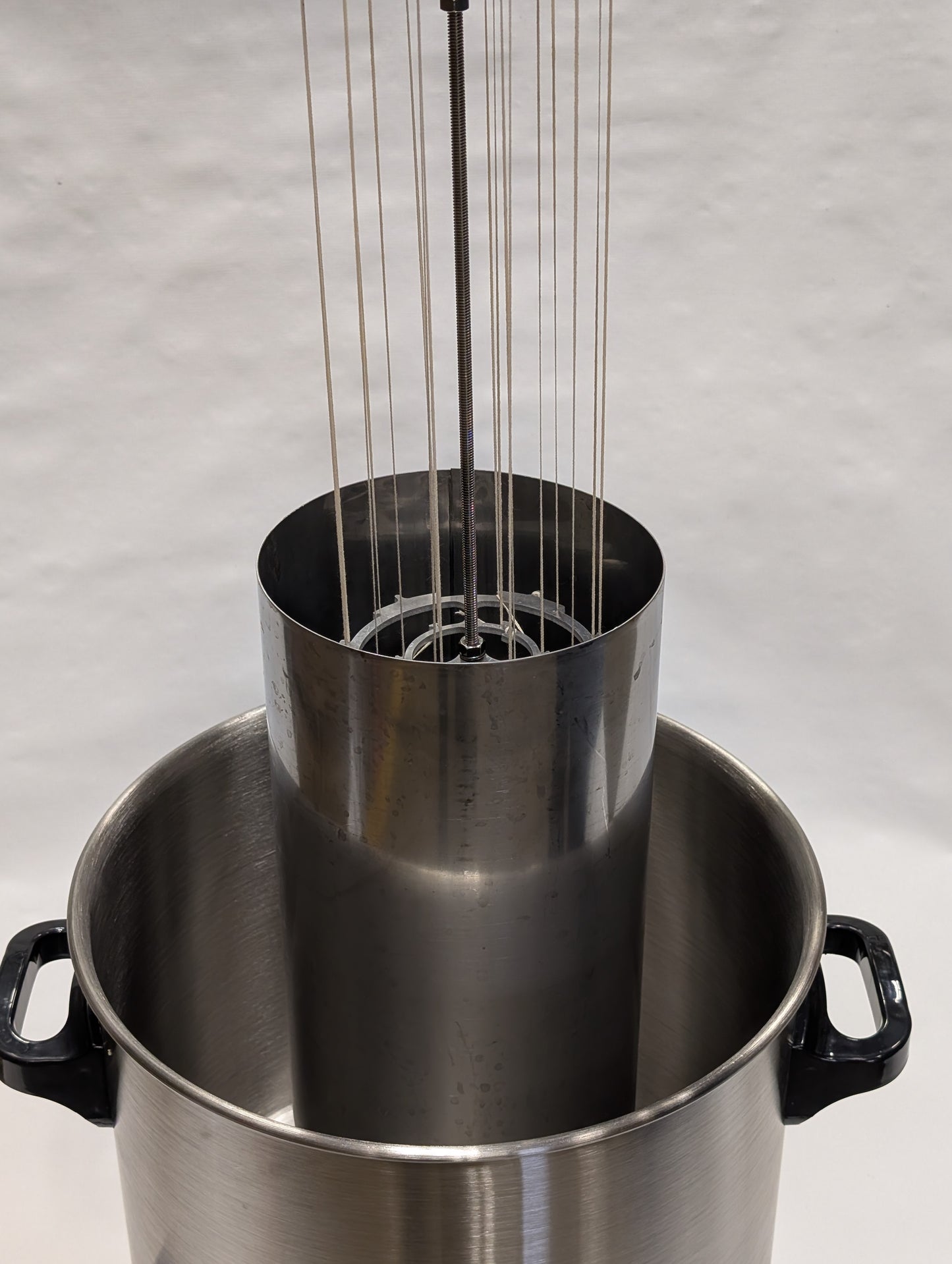 Dipping Tank H 18" x Diam 7" Stainless Steel