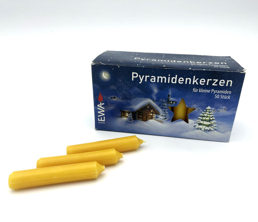 Pyramidenkerzen Candles 50pcs