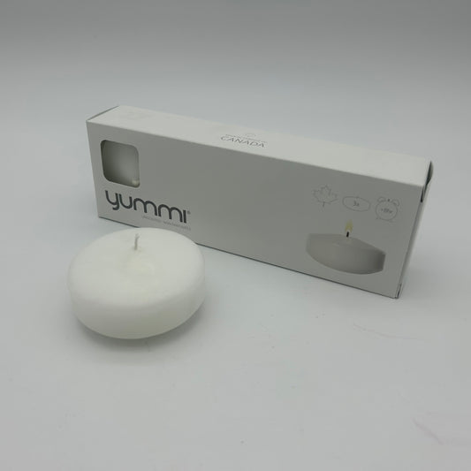 Floating Candle 2.8" White