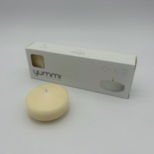 Floating Candle 2.8" Ivory