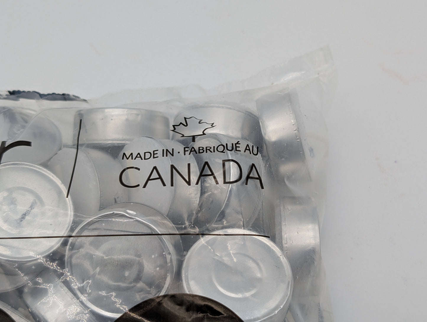 Tealights - Paraffin - Canadian Made - 100pcs
