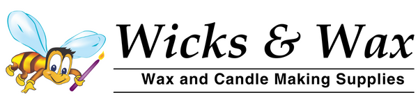 wicks and wax logo bee